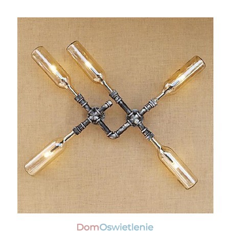 Cecha malowania rustykalnego domku dla kinkietów ściennych z oświetleniem otoczenia Cecha malowania rustykalnego domku dla kinkietów ściennych z oświetleniem otoczenia