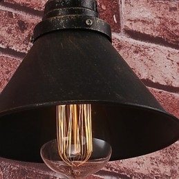 Kinkiety z rur wodnych w stylu retro industrialnym, kreatywne, rustykalne, metalowe, do restauracji, kawiarni, barów, stołów barowych, kinkietów ściennych