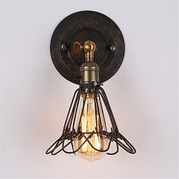Retro Industrial Style Country Metalowe kinkiety do restauracji i kawiarni Mini kinkiety