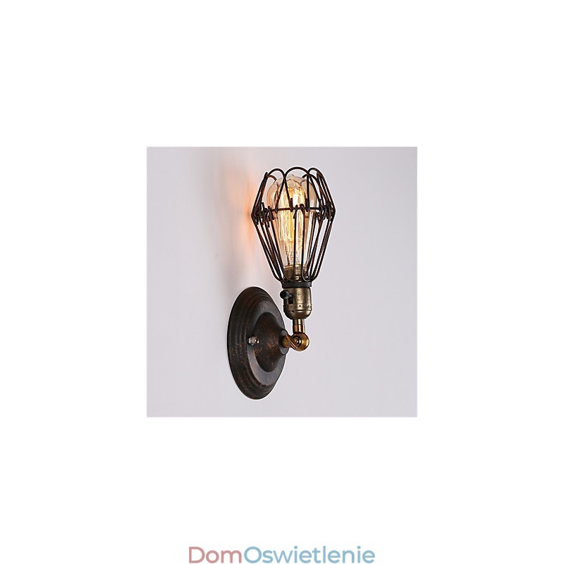 Retro Industrial Style Country Metalowe kinkiety do restauracji i kawiarni Mini kinkiety