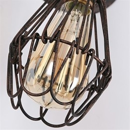 Retro Industrial Style Country Metalowe kinkiety do restauracji i kawiarni Mini kinkiety