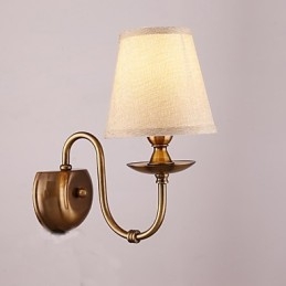 Tradycyjna klasyczna galwanizowana funkcja ochrony oczu Kinkiety ścienne Downlight Kinkiet
