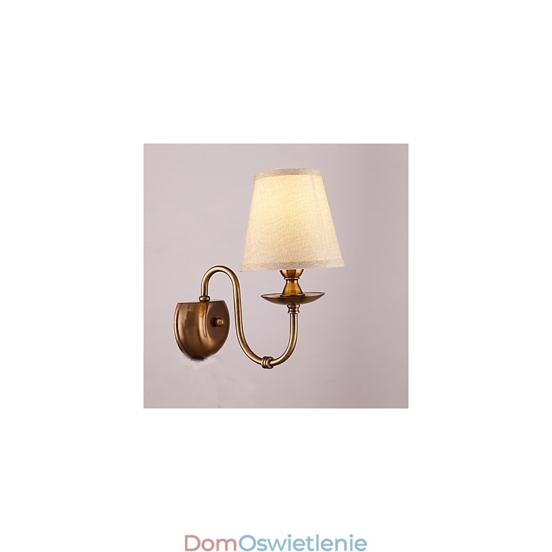 Tradycyjna klasyczna galwanizowana funkcja ochrony oczu Kinkiety ścienne Downlight Kinkiet