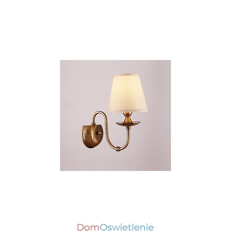 Tradycyjna klasyczna galwanizowana funkcja ochrony oczu Kinkiety ścienne Downlight Kinkiet