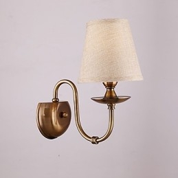 Tradycyjna klasyczna galwanizowana funkcja ochrony oczu Kinkiety ścienne Downlight Kinkiet