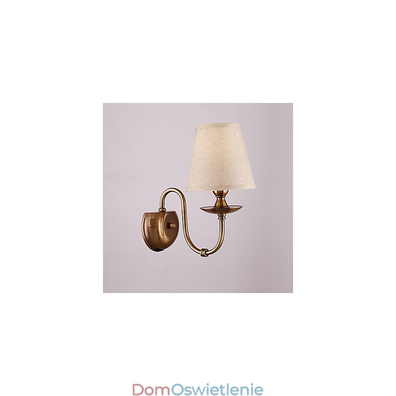 Tradycyjna klasyczna galwanizowana funkcja ochrony oczu Kinkiety ścienne Downlight Kinkiet