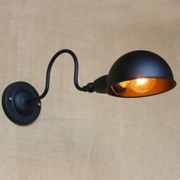 Retro Czarny Wysokiej Klasy Osobowość Nocna Sypialnia Gabinet Obracający Się Wokół Dekoracyjnej Ściennej Przejścia