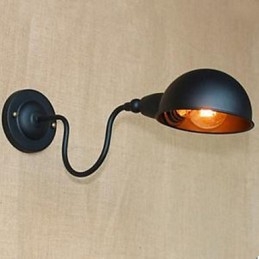 Retro Czarny Wysokiej Klasy Osobowość Nocna Sypialnia Gabinet Obracający Się Wokół Dekoracyjnej Ściennej Przejścia