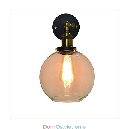 Żelazna lampa ścienna Czarna prosta lampa ścienna retro pojedyncza głowica dekoracyjna lampa ścienna w stylu europejskim