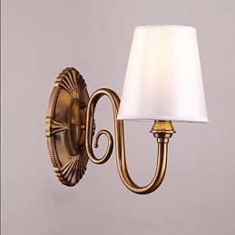 Tradycyjna klasyczna galwanizowana funkcja ochrony oczu Kinkiety ścienne Downlight Kinkiet