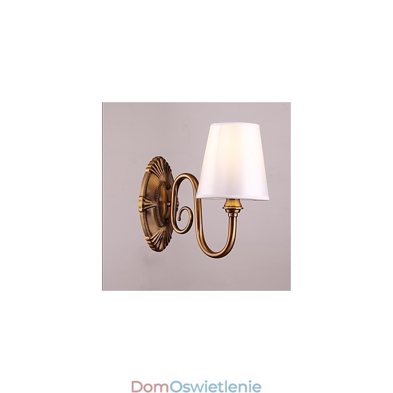 Tradycyjna klasyczna galwanizowana funkcja ochrony oczu Kinkiety ścienne Downlight Kinkiet