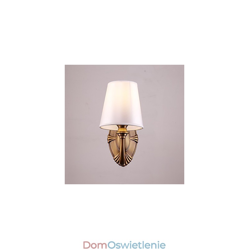 Tradycyjna klasyczna galwanizowana funkcja ochrony oczu Kinkiety ścienne Downlight Kinkiet