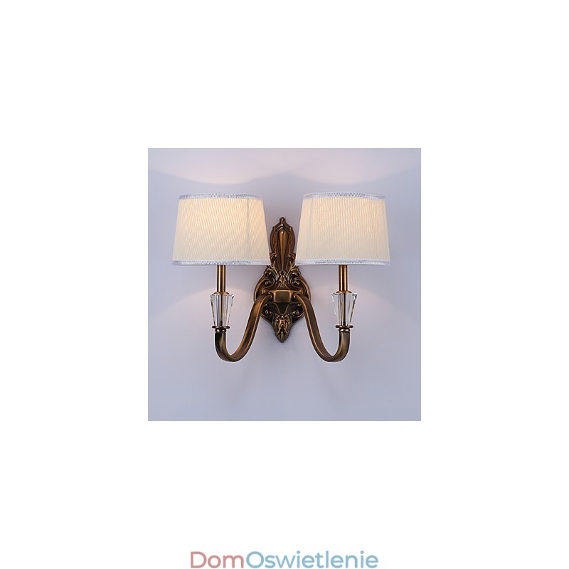 Tradycyjna klasyczna galwanizowana funkcja ochrony oczu Kinkiety ścienne Downlight Kinkiet