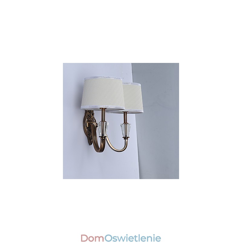 Tradycyjna klasyczna galwanizowana funkcja ochrony oczu Kinkiety ścienne Downlight Kinkiet
