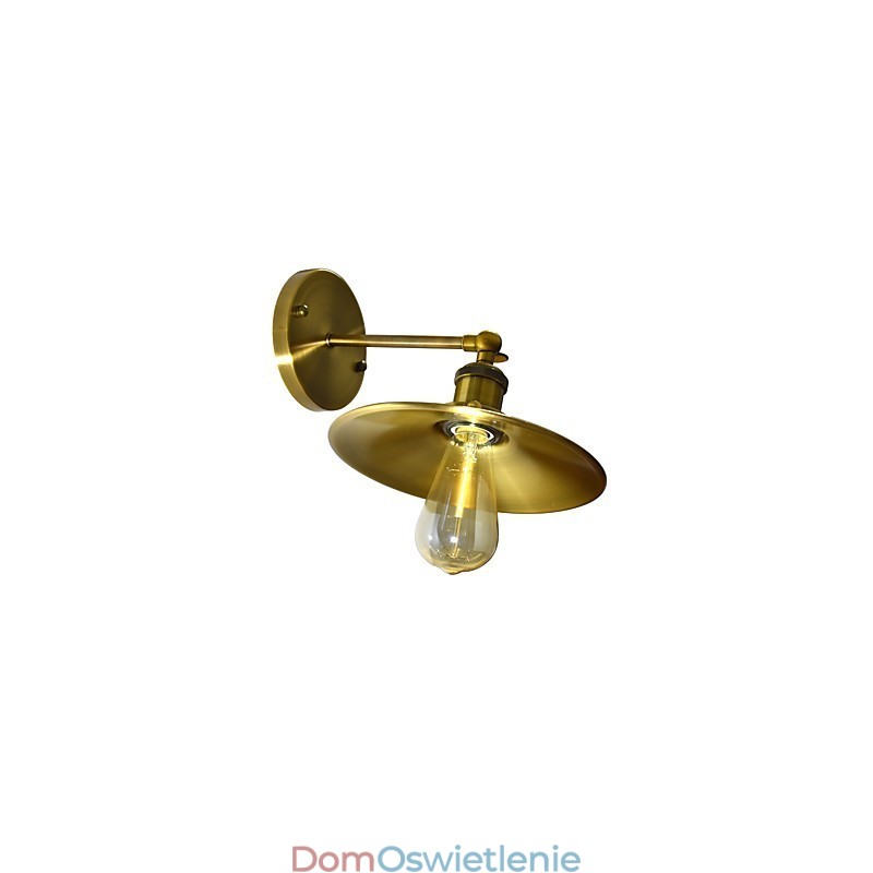 Rustykalny domek tradycyjny klasyczny mosiężny element do kinkietów ściennych z oświetleniem typu downlight