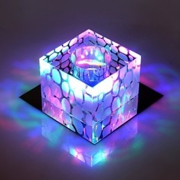 Kryształowa lampa SMD CreativeTube Spotlight Absorbująca światło kopuły
