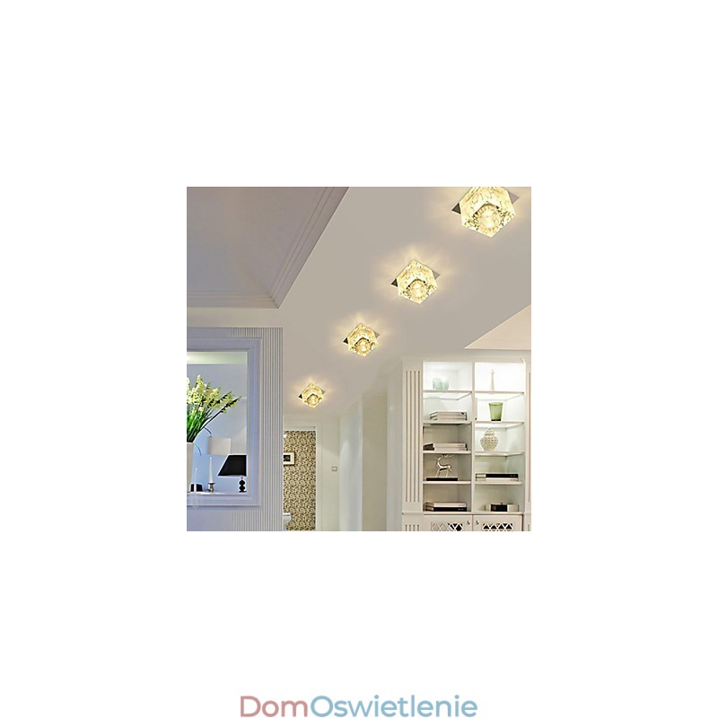 Kryształowa lampa SMD CreativeTube Spotlight Absorbująca światło kopuły