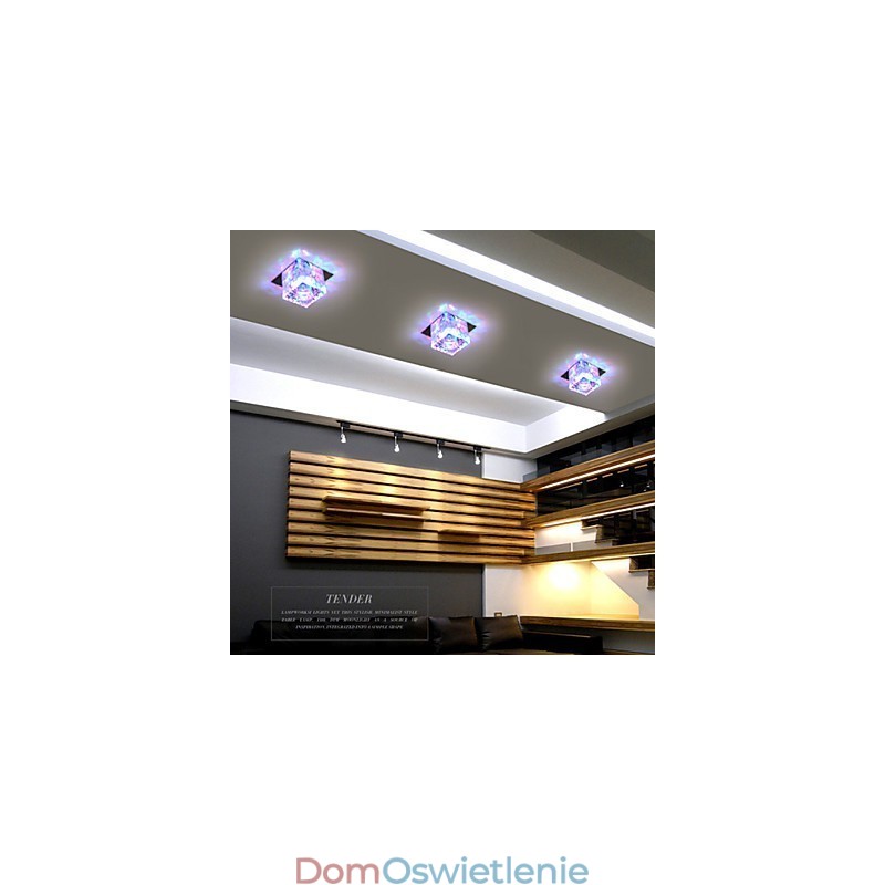Kryształowa lampa SMD CreativeTube Spotlight Absorbująca światło kopuły