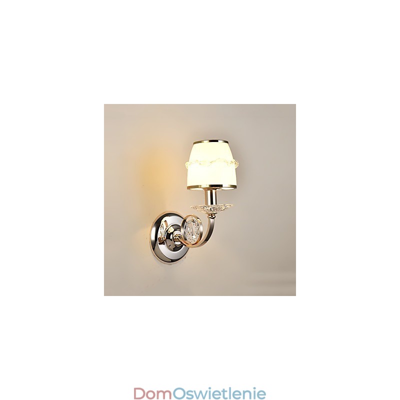 Nowoczesna, współczesna, galwanizowana cecha ochrony oczu, kinkiety ścienne z oświetleniem otoczenia, kinkiet