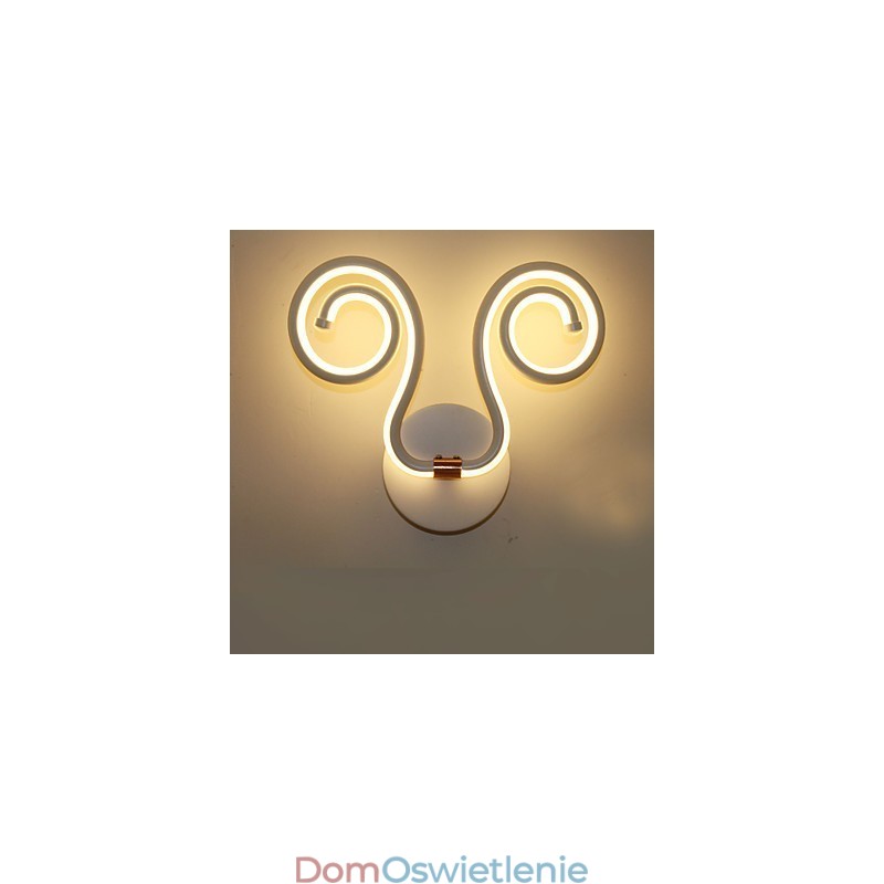 Nowoczesna prosta aluminiowa lampa ścienna Kreatywne lampki nocne Oświetlenie korytarza