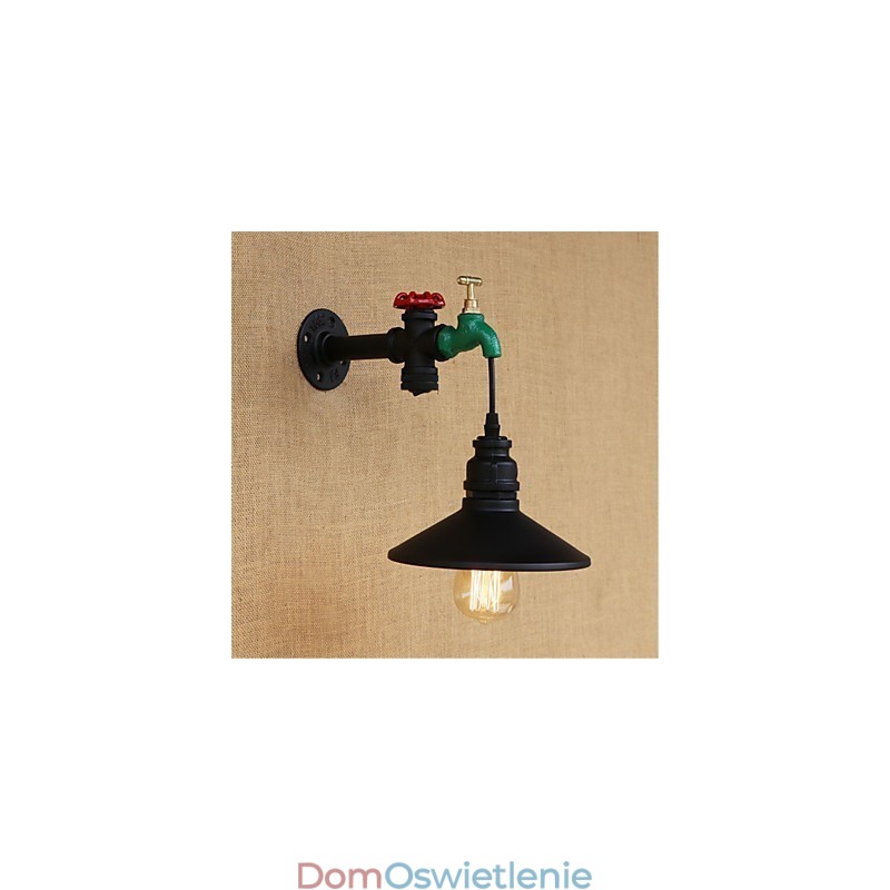 Nowość w stylu rustykalnym Retro Malowanie Cecha dla Mini Stylu Ambient Light Kinkiety Ścienne Światło Ścienne
