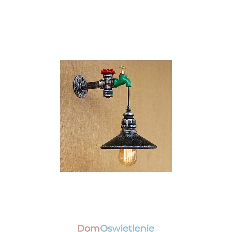 Nowość w stylu rustykalnym Retro Malowanie Cecha dla Mini Stylu Ambient Light Kinkiety Ścienne Światło Ścienne