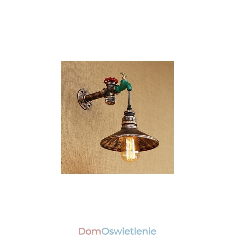Nowość w stylu rustykalnym Retro Malowanie Cecha dla Mini Stylu Ambient Light Kinkiety Ścienne Światło Ścienne
