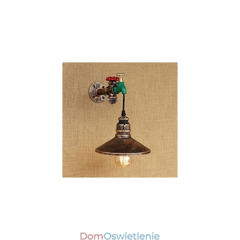 Nowość w stylu rustykalnym Retro Malowanie Cecha dla Mini Stylu Ambient Light Kinkiety Ścienne Światło Ścienne