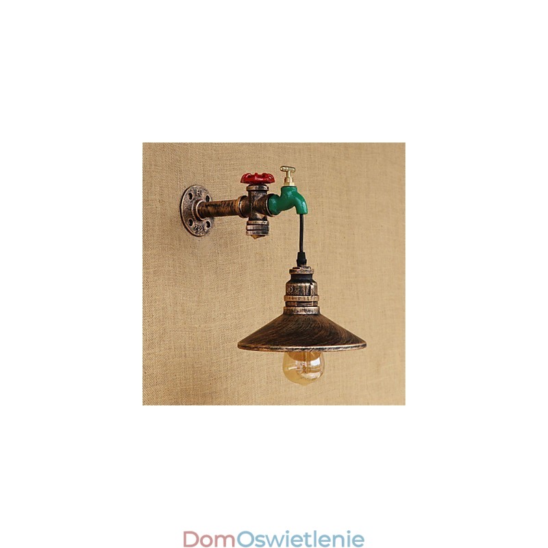 Nowość w stylu rustykalnym Retro Malowanie Cecha dla Mini Stylu Ambient Light Kinkiety Ścienne Światło Ścienne