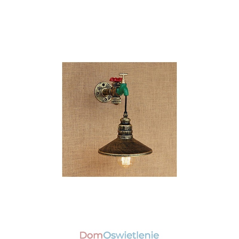 Nowość w stylu rustykalnym Retro Malowanie Cecha dla Mini Stylu Ambient Light Kinkiety Ścienne Światło Ścienne