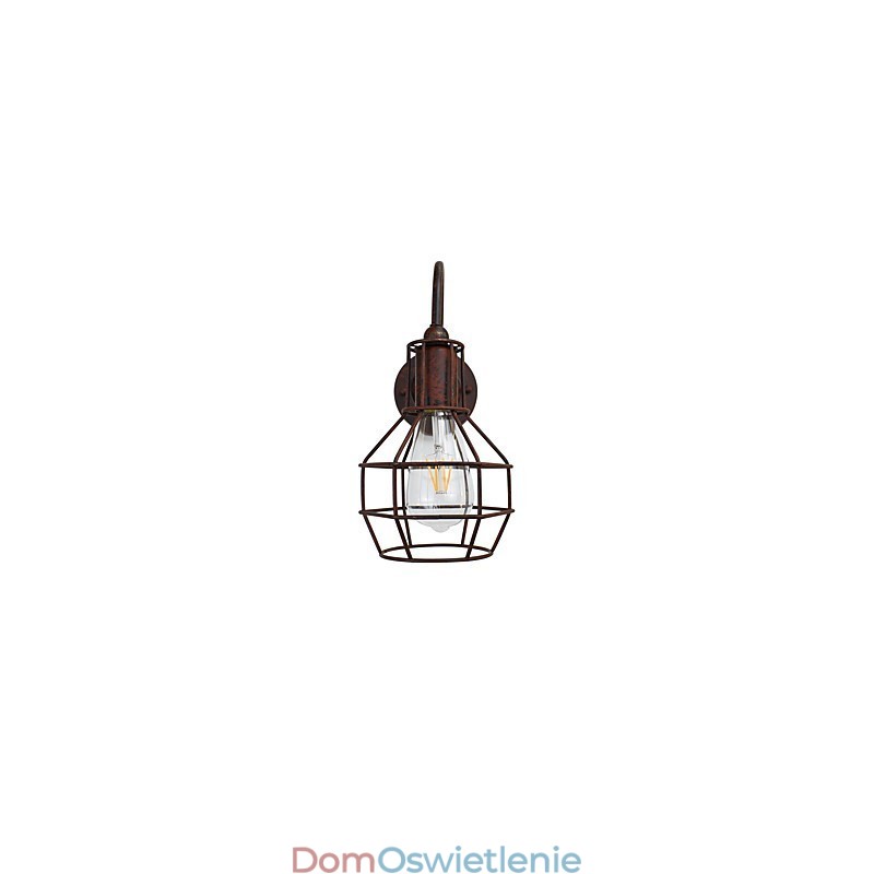 Kinkiet Kinkiety ścienne Kinkiet ścienny Rusty w kolorze retro