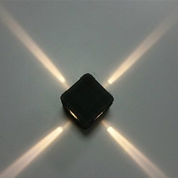 Nowoczesna lampa ścienna aluminiowa do montażu na ścianie, udekoruj ściany