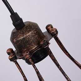 Kinkiet przemysłowy retro żelazny kreatywny osobowość podnośna lampa ścienna