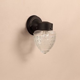 Nowoczesne, współczesne wykończenie z czarnego tlenku dla kinkietów ściennych w stylu mini Ambient Light