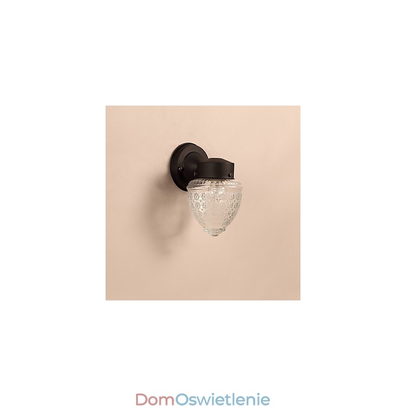 Nowoczesne, współczesne wykończenie z czarnego tlenku dla kinkietów ściennych w stylu mini Ambient Light