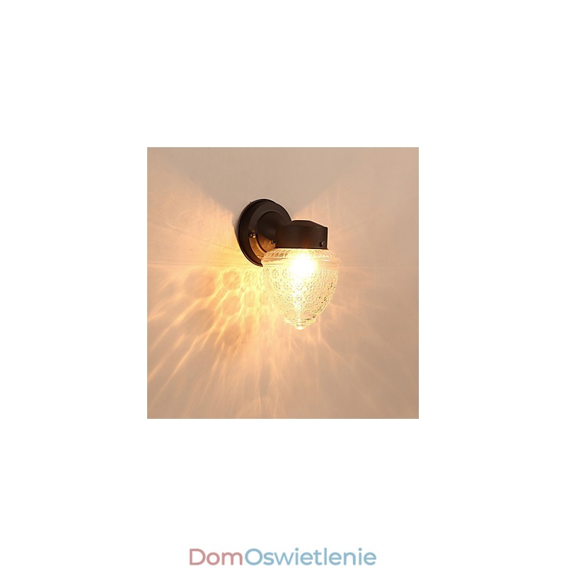 Nowoczesne, współczesne wykończenie z czarnego tlenku dla kinkietów ściennych w stylu mini Ambient Light