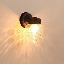 Nowoczesne, współczesne wykończenie z czarnego tlenku dla kinkietów ściennych w stylu mini Ambient Light