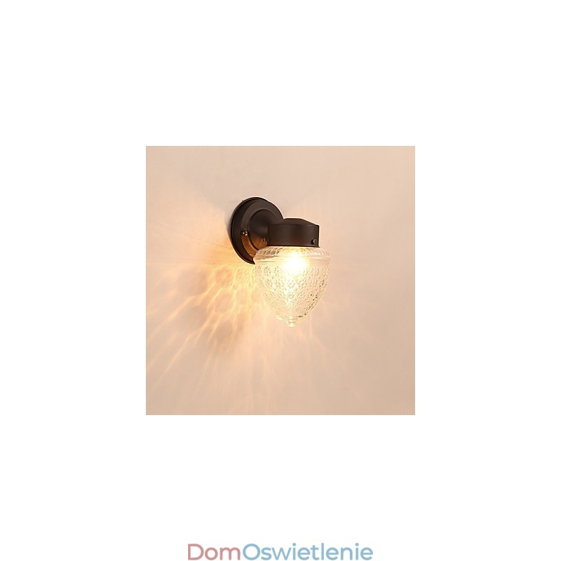 Nowoczesne, współczesne wykończenie z czarnego tlenku dla kinkietów ściennych w stylu mini Ambient Light