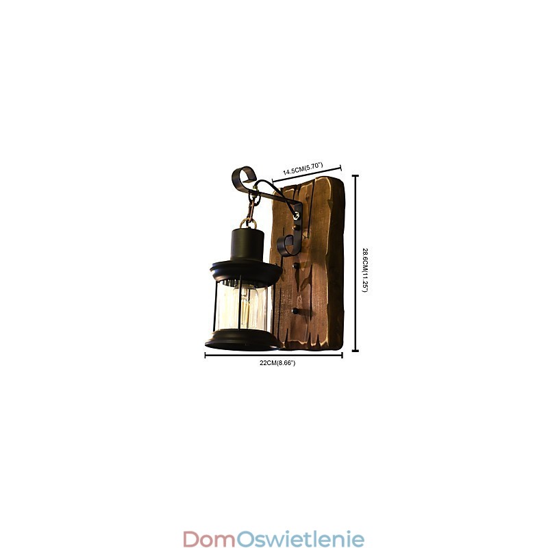 Rustykalny domek Tradycyjny Klasyczny obraz Cecha dla Downlight Wall Light Wall Light