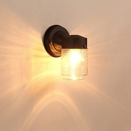 Kinkiet Nowoczesny Współczesny Czarny Oksydowany Wykończenie Cecha Dla Mini Stylu Ambient Light Kinkiety Ścienne