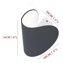 Nowoczesna współczesna funkcja malarska dla miniaturowego stylu Ambient Light Wall Sconces Wall Light Personality Wall Lamp