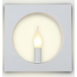 Nowoczesna prosta żelazna lampa ścienna kreatywna tło salonu przedpokój głowa łóżka kwadratowa rama dekoracja lampy i latarnie