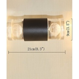 Zintegrowana prosta funkcja dla kinkietów ściennych z oświetleniem otoczenia