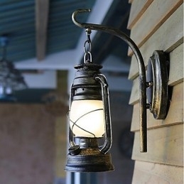 Vintage Others Feature Kinkiety ścienne z oświetleniem górnym Lampa ścienna