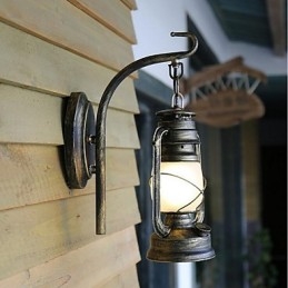 Vintage Others Feature Kinkiety ścienne z oświetleniem górnym Lampa ścienna