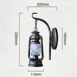 Vintage Others Feature Kinkiety ścienne z oświetleniem górnym Lampa ścienna