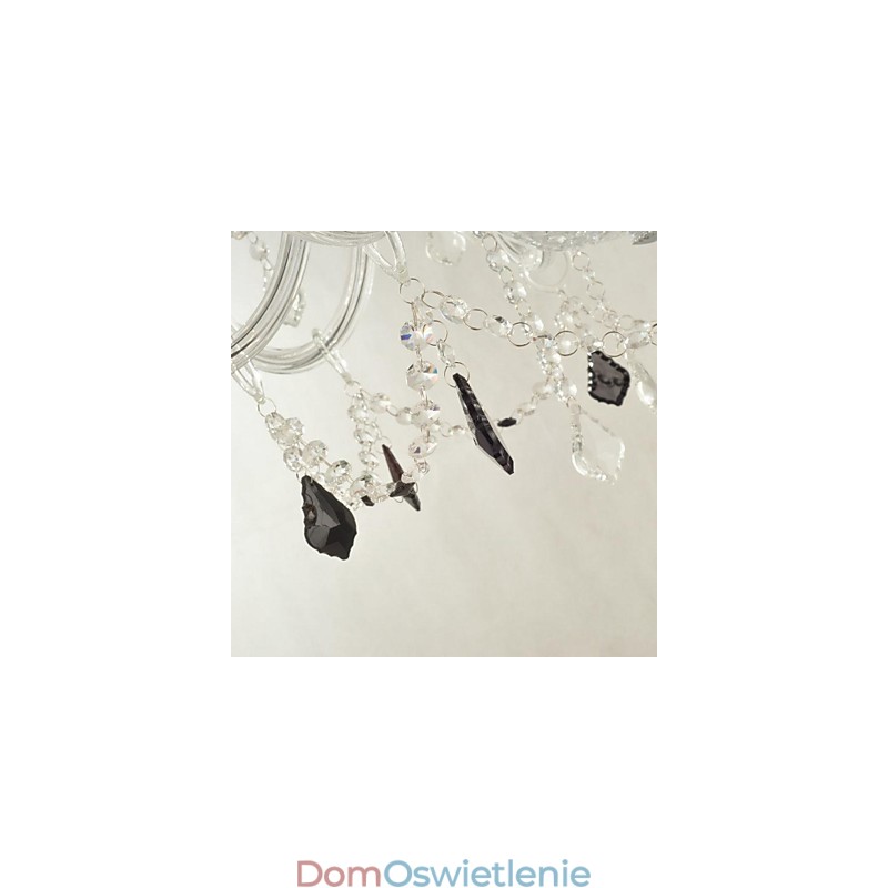 Nowoczesny współczesny żyrandol ze szkła kryształowego