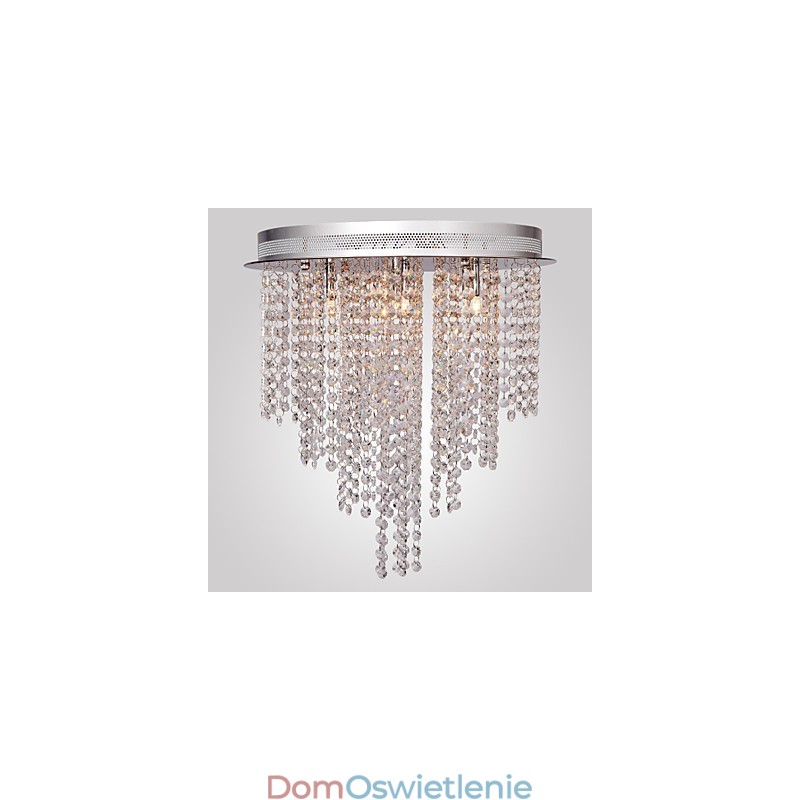 Nowoczesny współczesny kryształowy mini styl galwanizowany metalowy uchwyt ścienny
