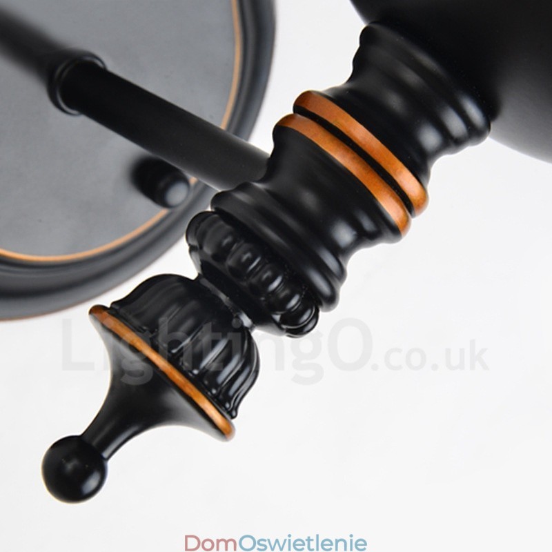 Pojedyncze światło Tradycyjne Klasyczne Kinkiety Wewnętrzne