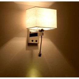 Nowoczesny pokój hotelowy Czytanie Kreatywny Korytarz Tkanina Balkon Lampka nocna Światło ścienne